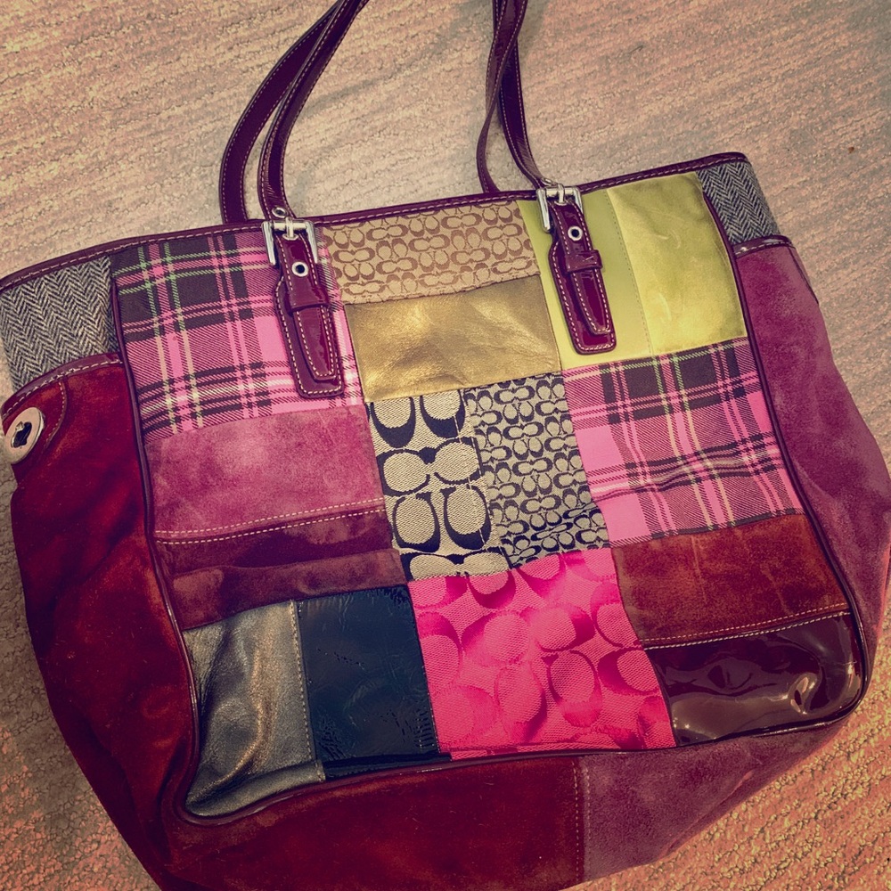 Limited edition Coach holiday tote